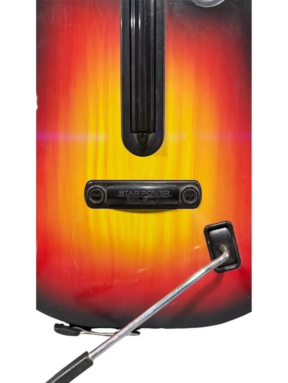 RedOctane Sunburst Guitar Hero World Tour Playstation 2 Tested BUT NO DONGLE